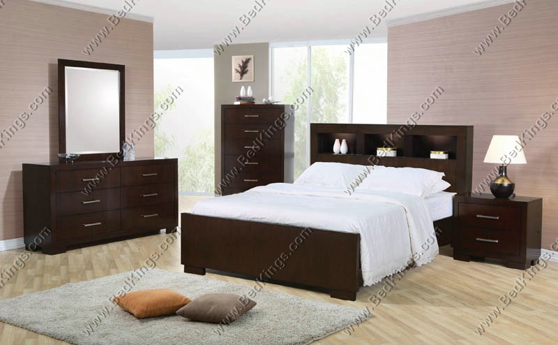 Jessica Bedroom Collection - King Storage Bed cs200719KE