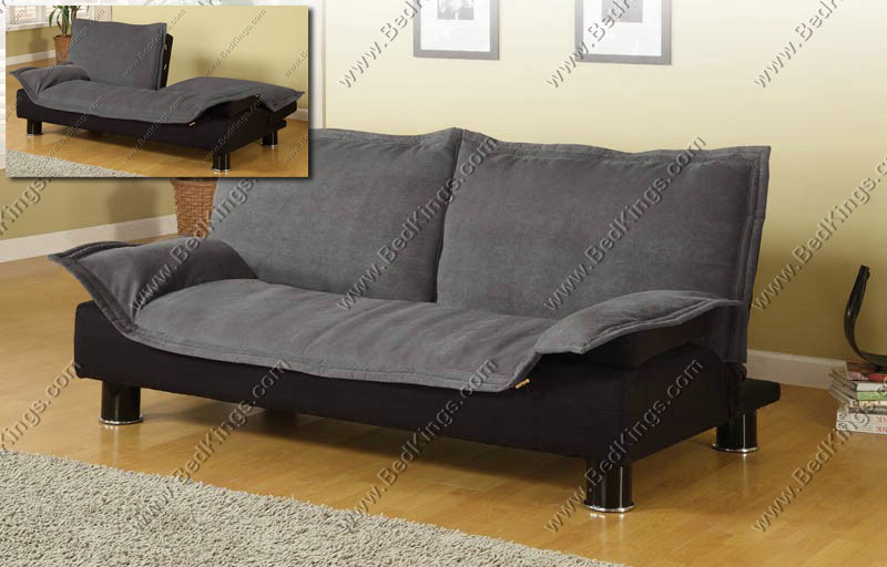 Grey Futon Sofa Bed - cs300177