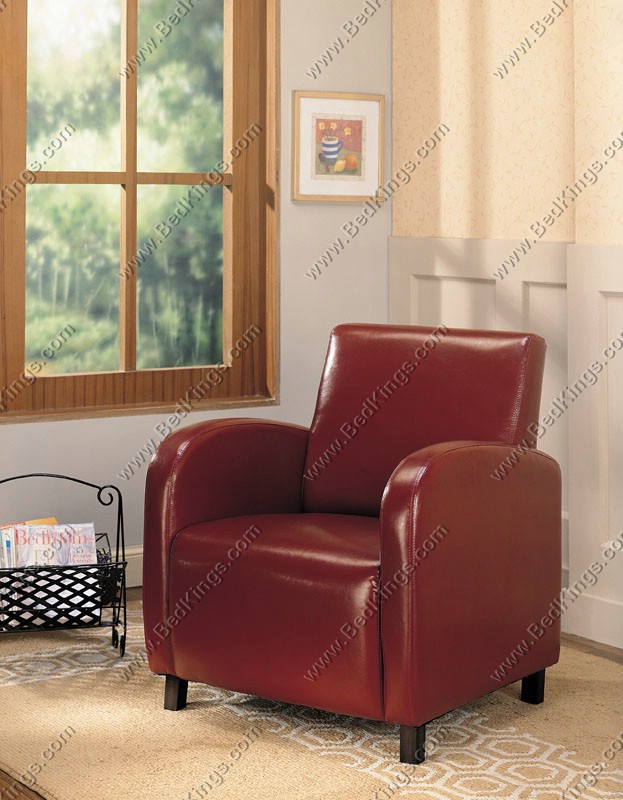 Boyd Red Accent Chair cs900335CH