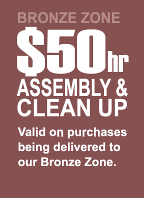 6. Bronze $50 Hr. Assembly & Clean-Up