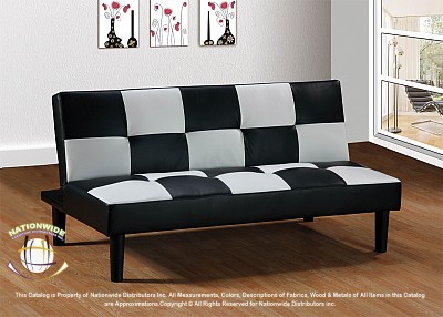 Checkerboard Futon Sofa Bed Na U980