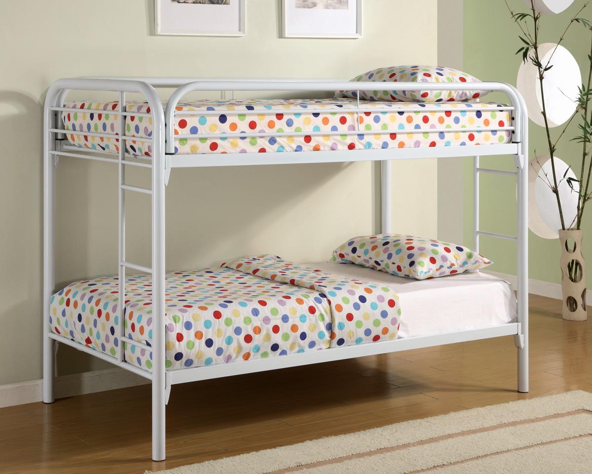 Everyday White Bunk Bed cs2256WBB