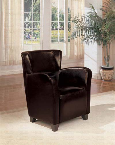Roza Brown Accent Chair cs900234CH