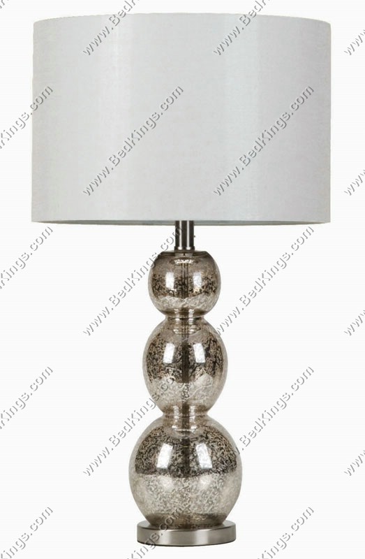 Affair Antique Silver Table Lamp cs901185