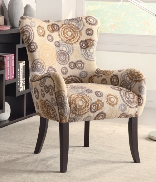 Hadyn Plush Accent Chair cs902052CH