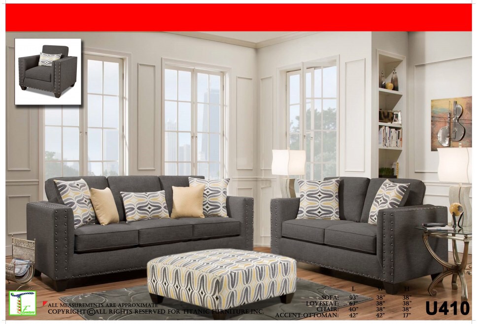 Smoke Ottoman Ti U410O