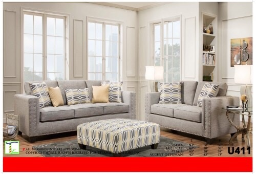 Quartz Loveseat Ti U411L