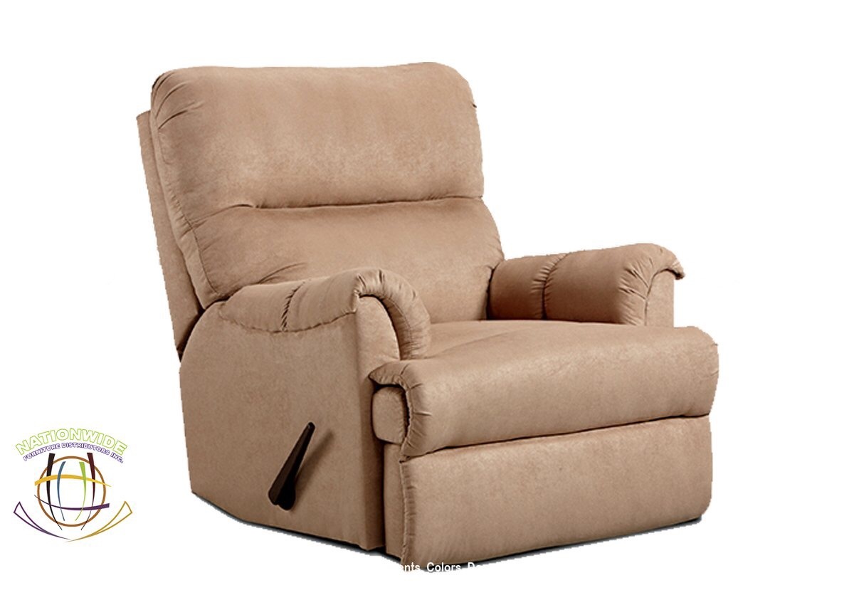 Easy Comfort Camel Tan Rocker Recliner Na U512R