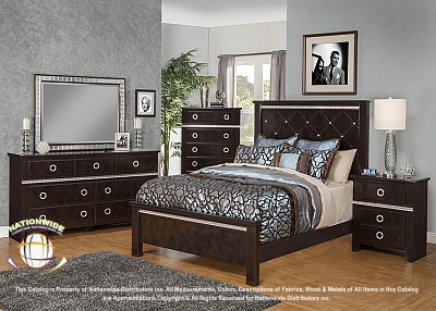 Julius Queen Bed Na B120QB