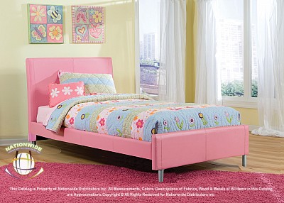 Isella Pink Full Bed Na B901FB