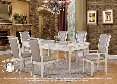 Bailey 7pc Dinette Set Na D102-7DSet