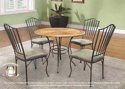Jayna 5pc Dinette Set Na D602-5DSet
