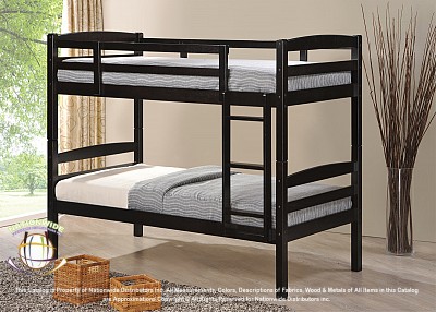 Best Bunk Cappuccino Bunk Bed Na S119BB