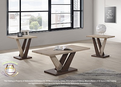 Onora 3pc Cocktail Table Set Na T810-3