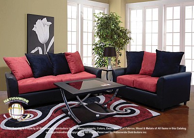 Easy Living Red Sofa Na U509S