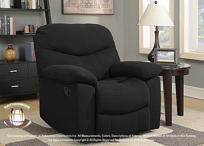 Olympus Black Recliner Na U815R
